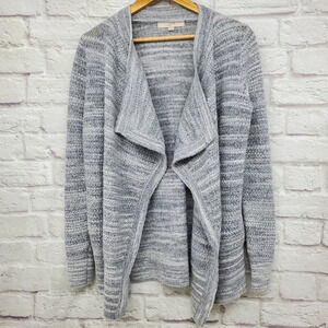 ANN TAYLOR LOFT Open Front Alpaca Cardigan Sz S